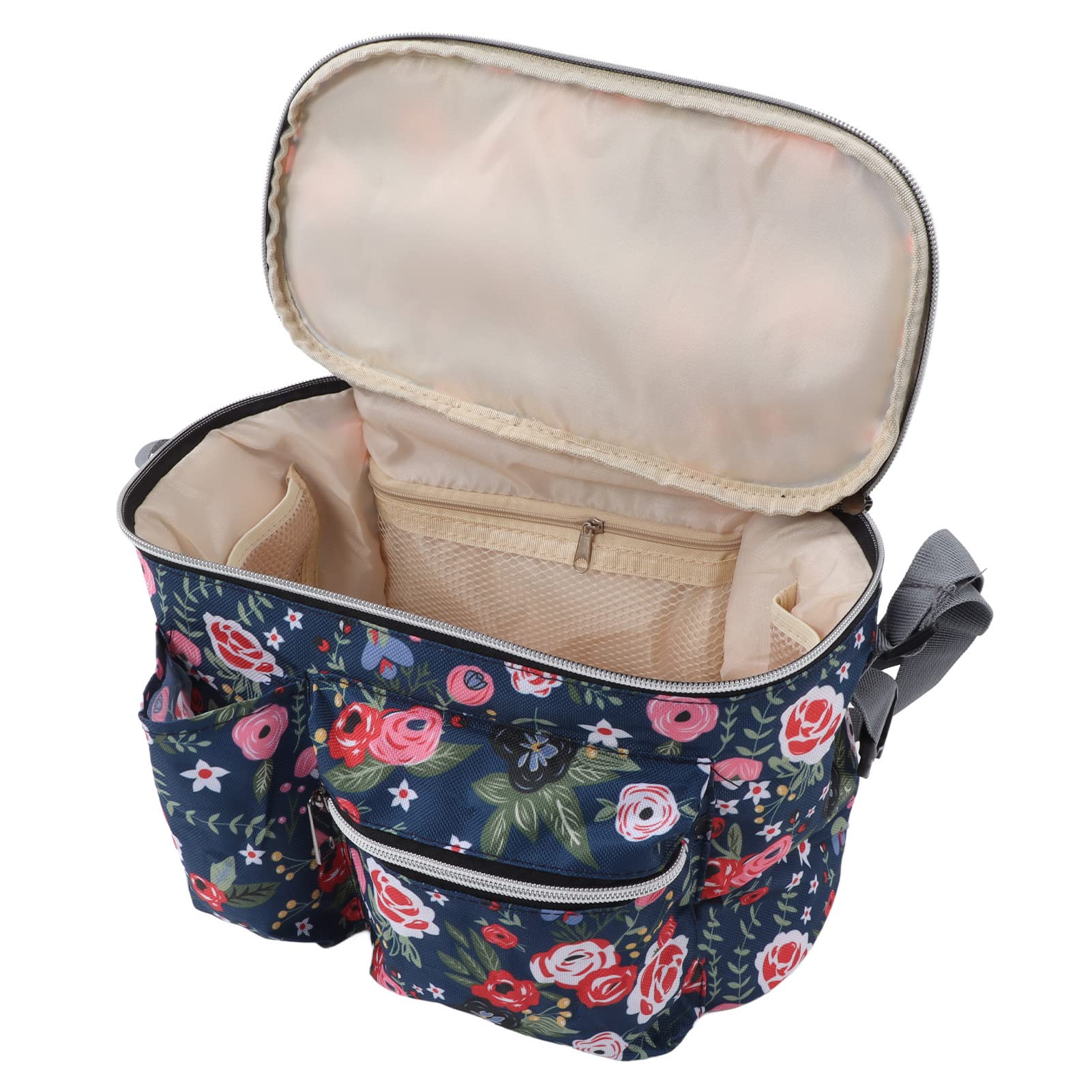 dpofirs Diaper Bag Tote, Large Capacity Waterproof Baby Bag Hanging with Cartoon Pattern for Hospital, Labor and Delivery, Baby Hospital Diaper Bag Outdoor Party for Mom Travel-picture-17