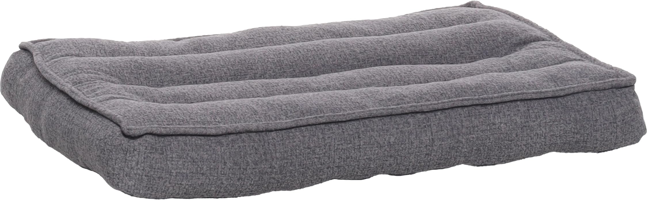 Coussin Ulani rectangle gris pour cage, soulagez les articulations de votre chien sur le métal