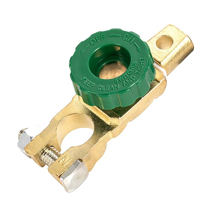 Buy CZC AUTO Battery Quick Disconnect Switch Top Post Switch Cut/Shut Off Switch Battery Master