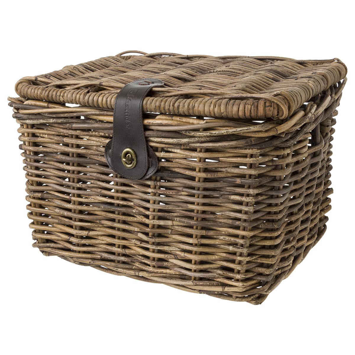 FastRider Medium Rotan Fahrradkorb, Korb mit ventil | 17 Liter | Natürlich