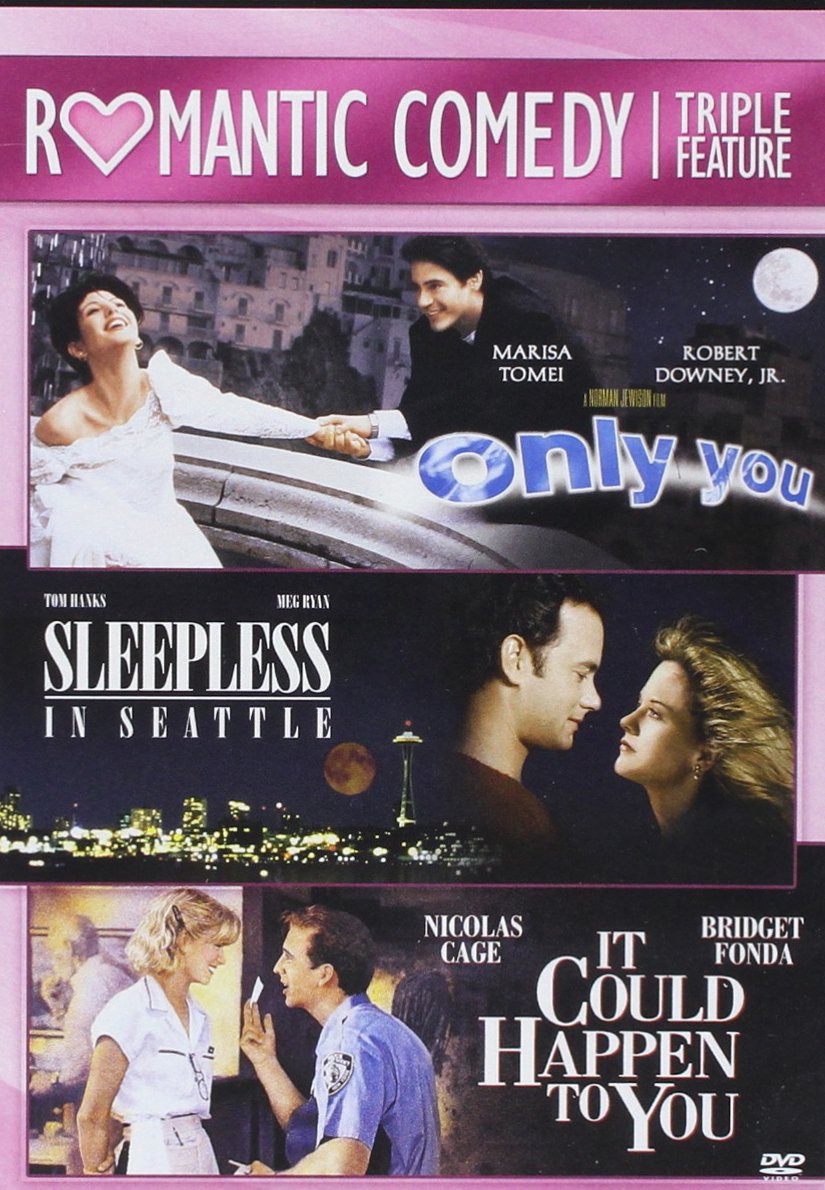 Romantic Comedy Collection DVD para noches de cine en pareja y maratones de fin de semana