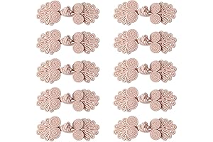 10PCS Chinese Frog Buttons, Chinese Knots Fasteners