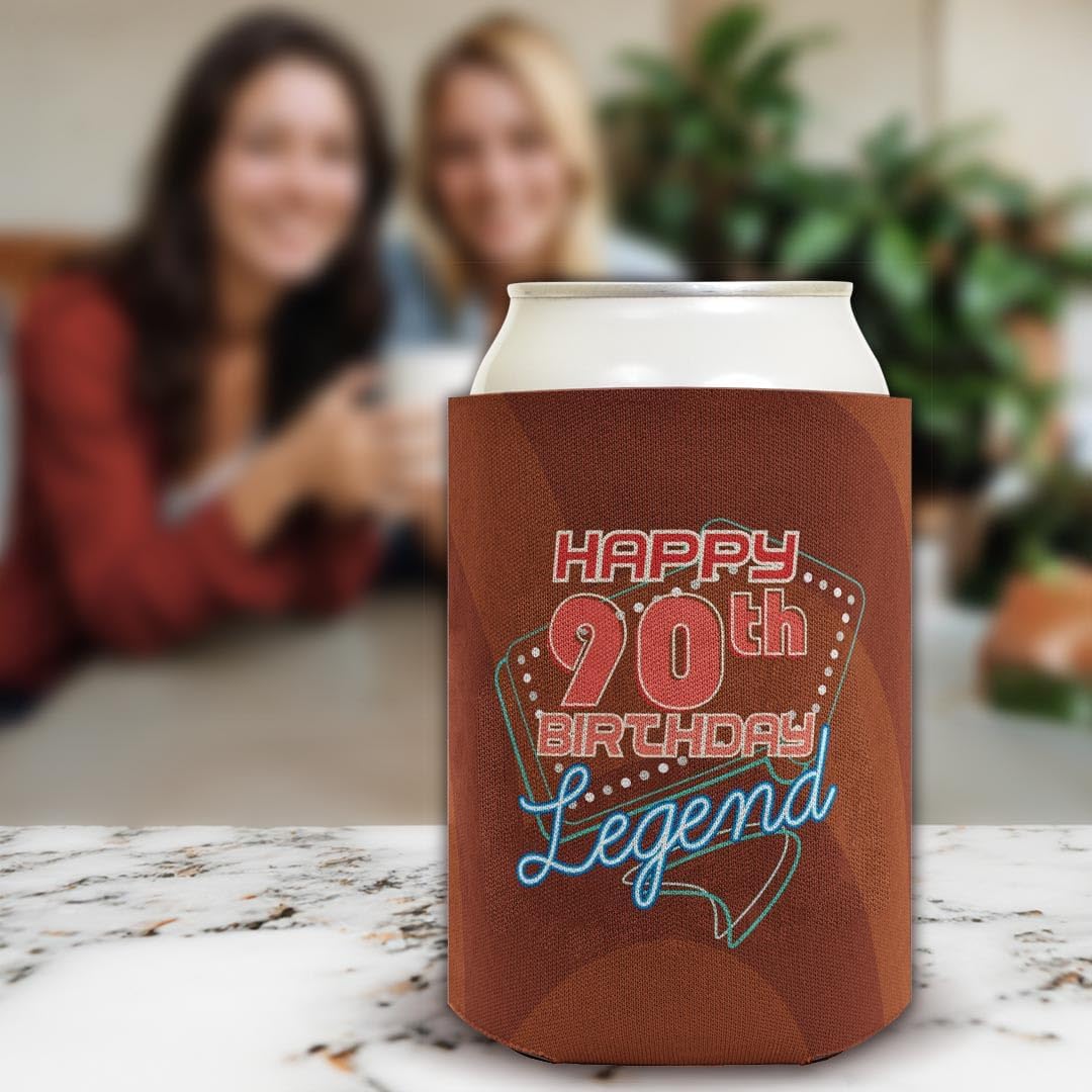 90th Birthday Gifts For Women Happy 90th Birthday Legend 24-Pack Can Drink Thermocoolers Party Pack