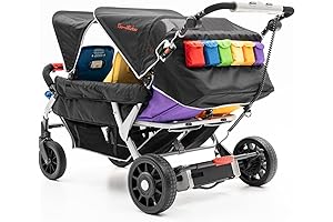 Familidoo Electric 6-Seat Motorized Wagon Stroller