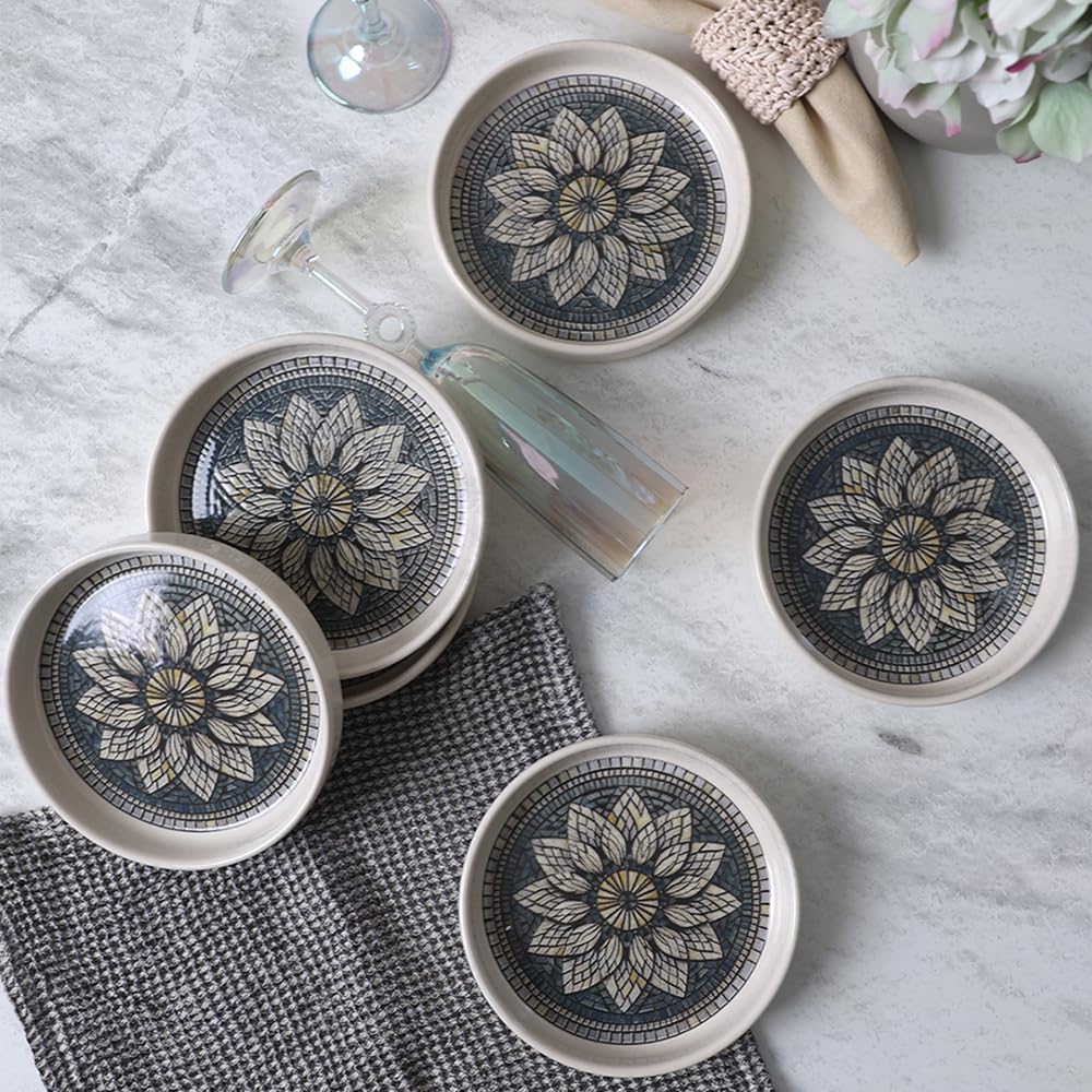 Keramika Mosaic Marvels Stackable Çerezlik/Sosluk 14 Cm 6 Adet 21619
