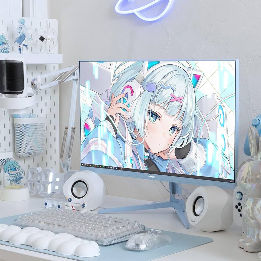 ディスプレイ・モニター本体 pixio PX248 Wave Pastel blue 23.8 200Hz Amazon.co.jp: Pixio PX248 Wave Pastel Blue ゲーミング