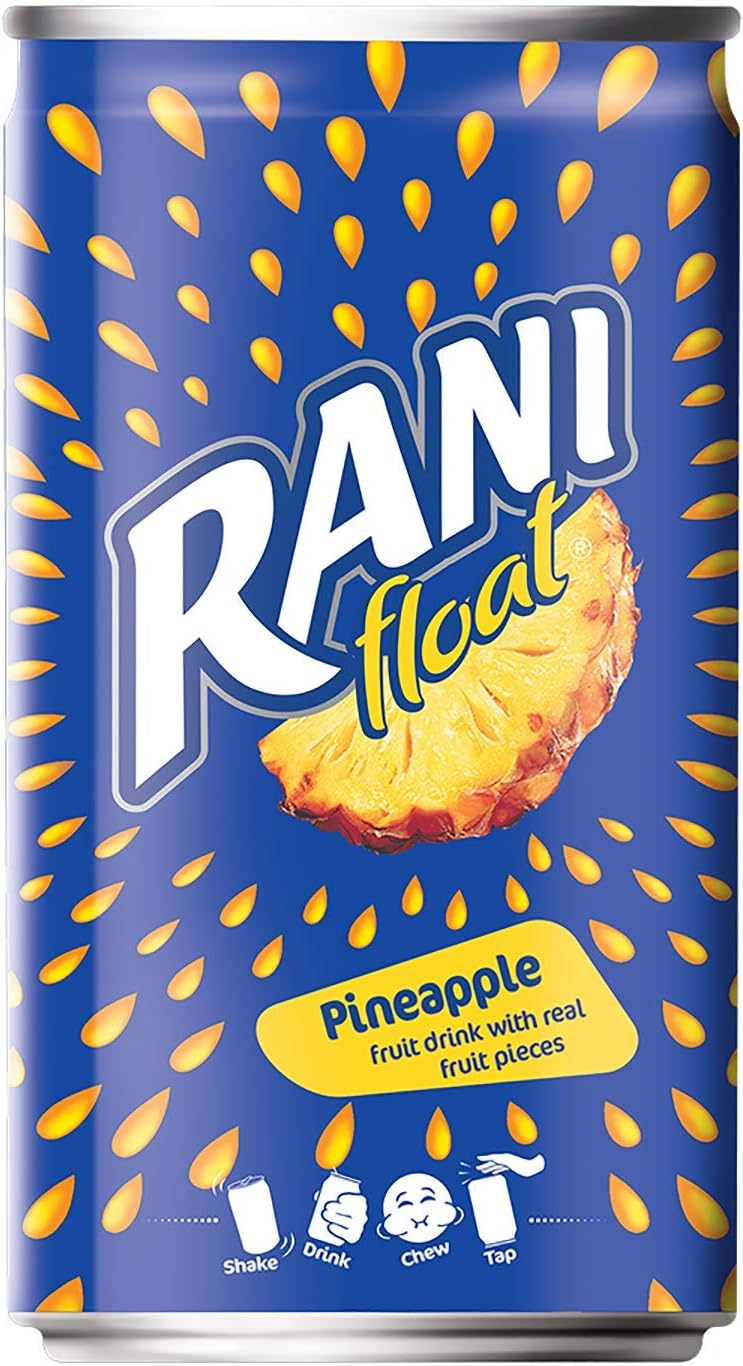 Float - Pineapple - Can - Pack of 6 X 180 Ml, Vegetarian