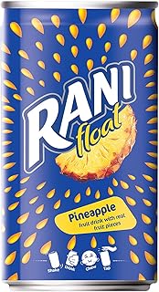 Float - Pineapple - Can - Pack of 6 X 180 Ml, Vegetarian