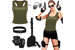 Halloween Thigh Holster Costume Set for Women