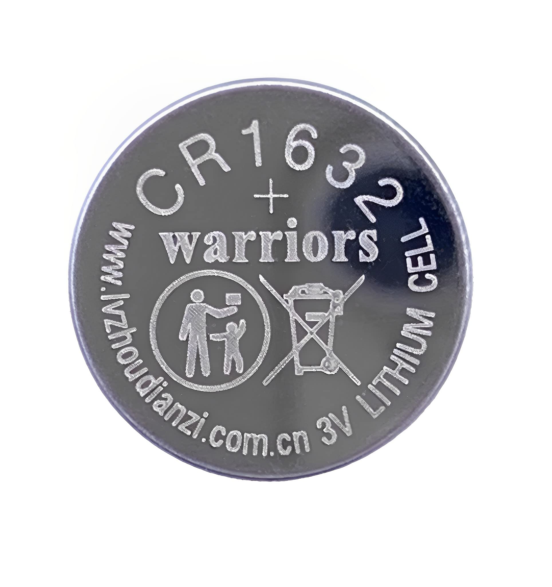 Warriors 5X Pile Piles 1632 CR1632 Bouton 3V,Emballage à l'épreuve des Enfants, Montres, télécommandes, Cartes mères d'ordinateurs, calculatrices
