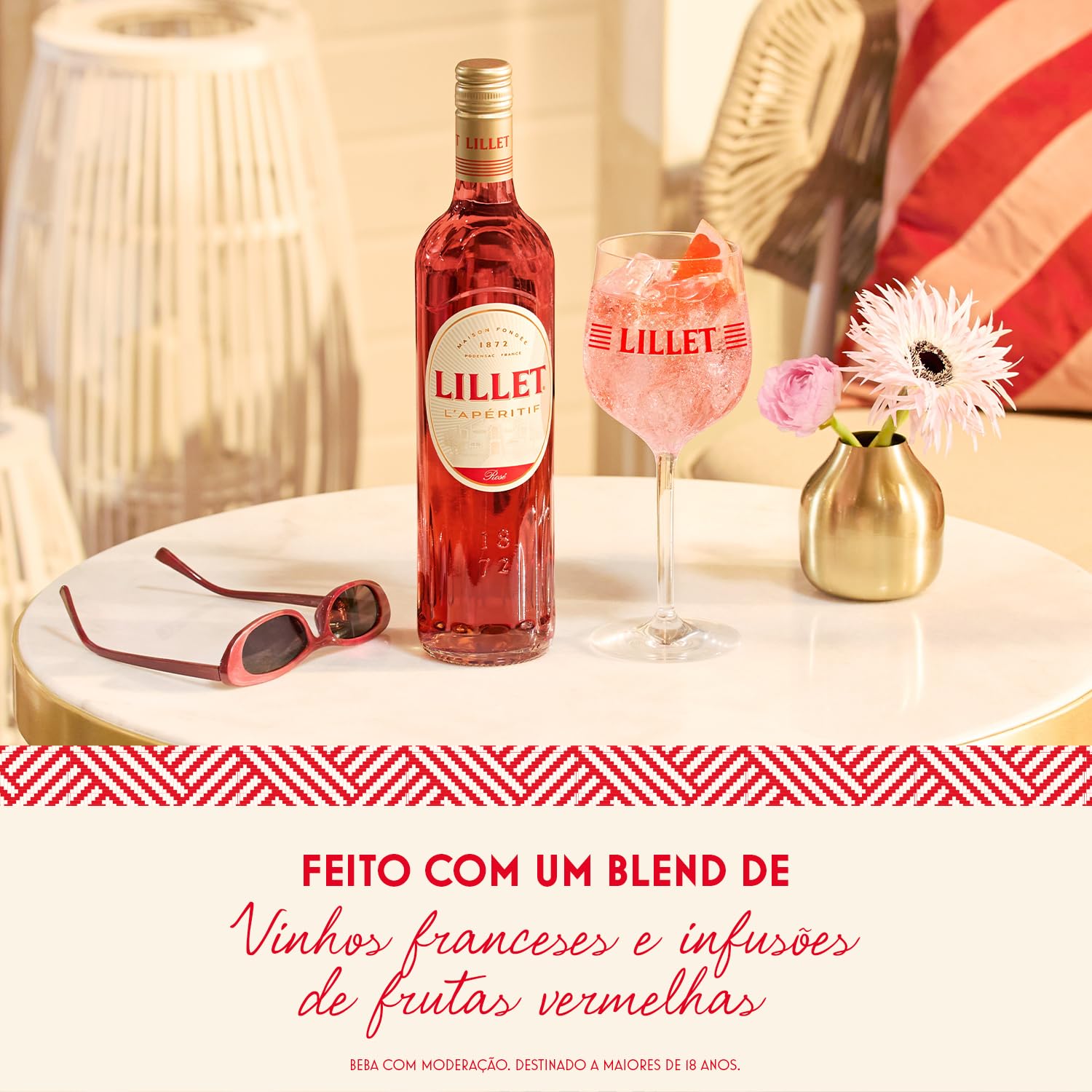 Lillet Rosé Aperitivo - 750 ml
