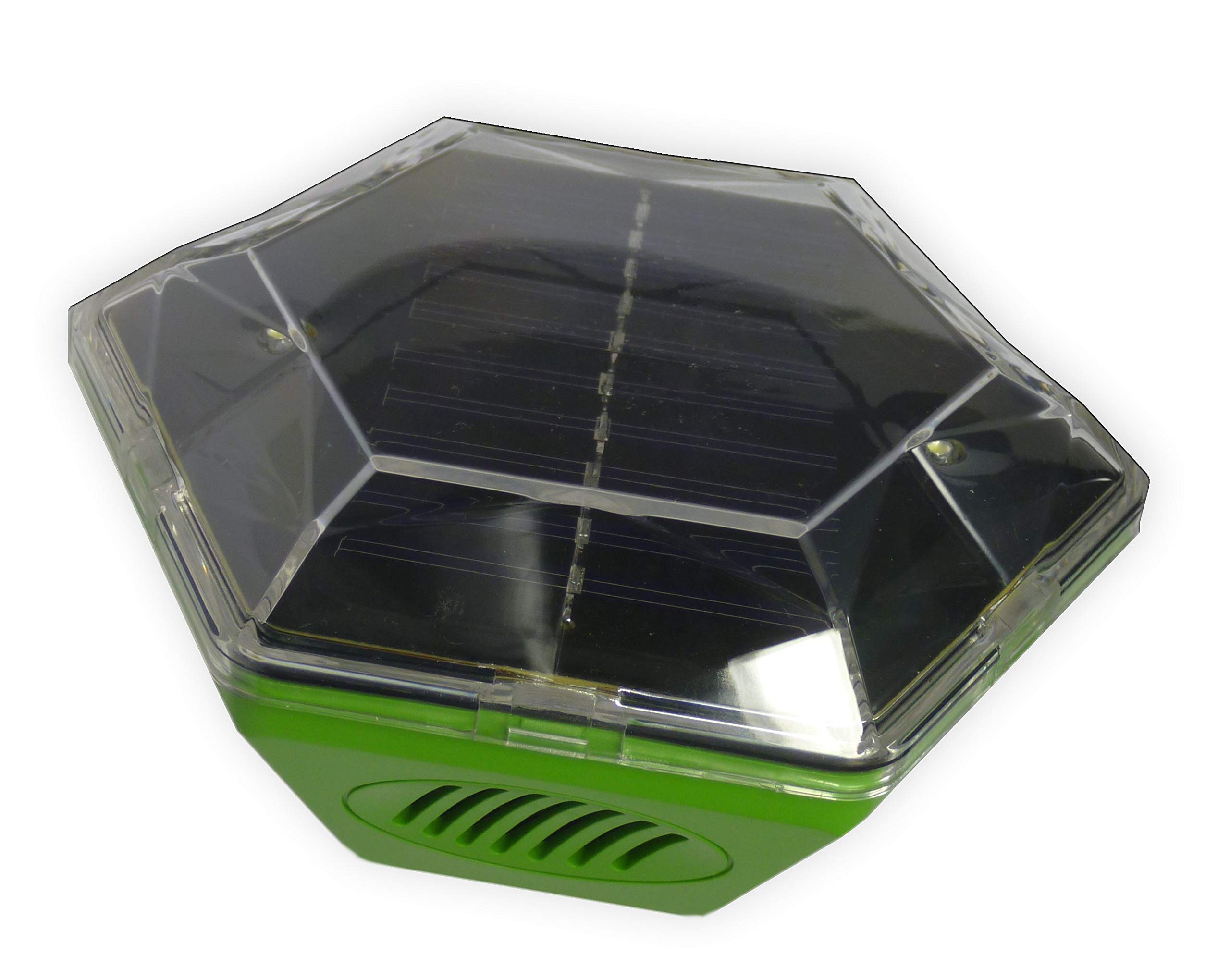 ISOTRONIC® Ultrasonic Solar Bird Repeller device, portable Bird Deterrent, Pigeon Scarer - Pack of 1 Pcs.