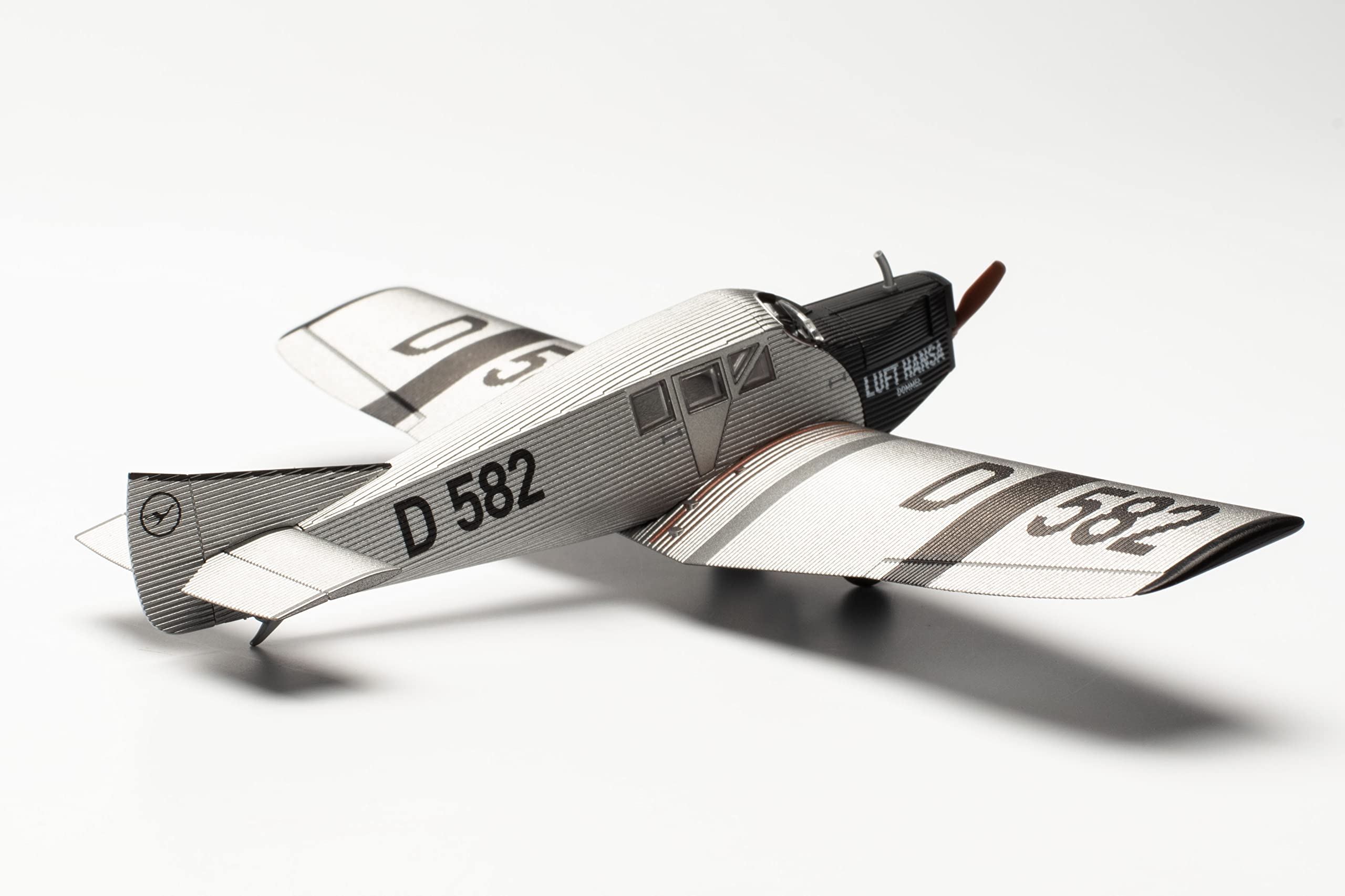 Deutsche Luft Hansa Junkers F.13 – D-582 “Dommel” Modell Flugzeug Miniaturmodelle Kleinmodell Sammlerstück Detailgetreu