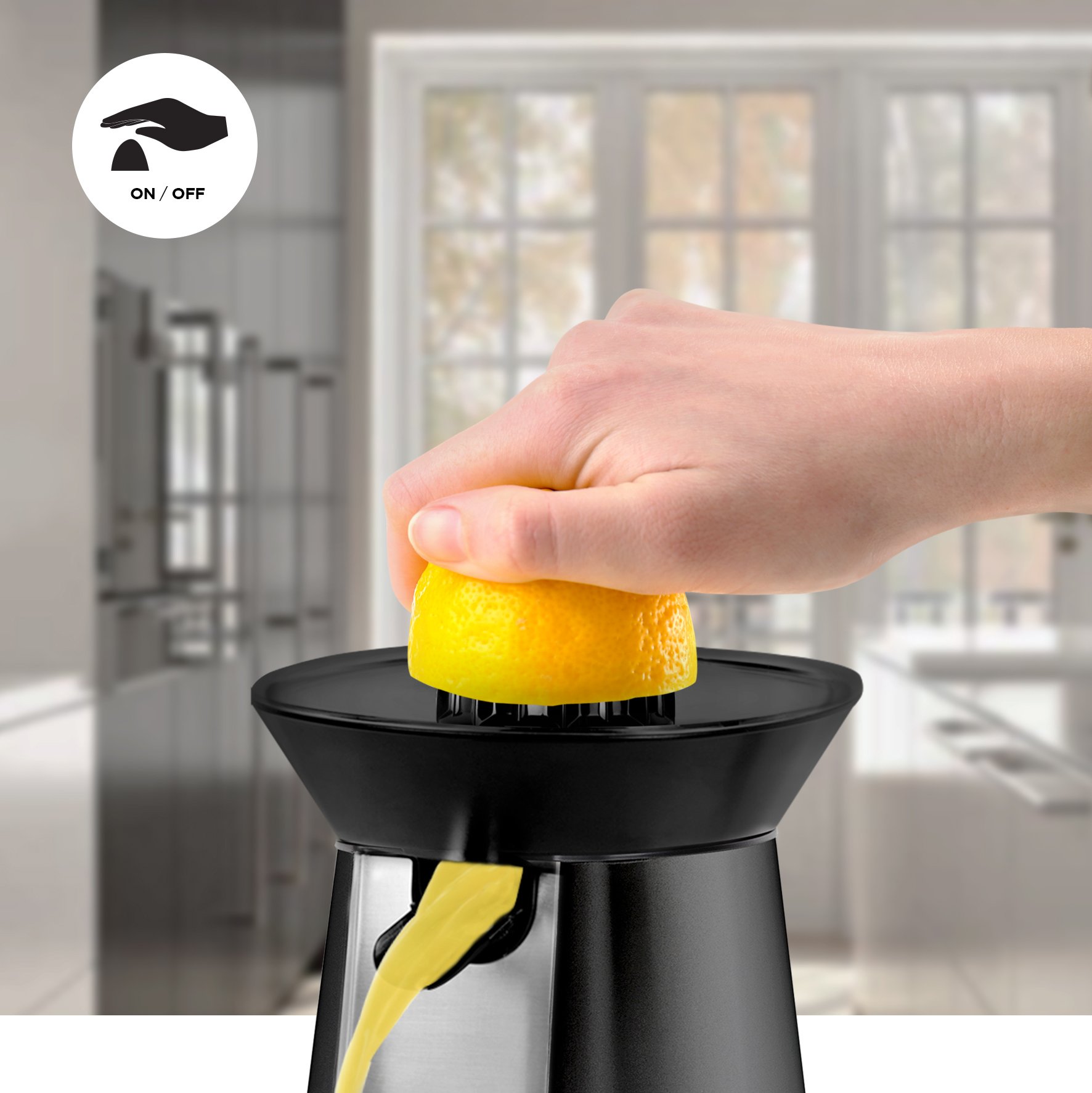 Buy Duronic Electric Citrus Juicer JE6BK Fruit Juice Press Extractor