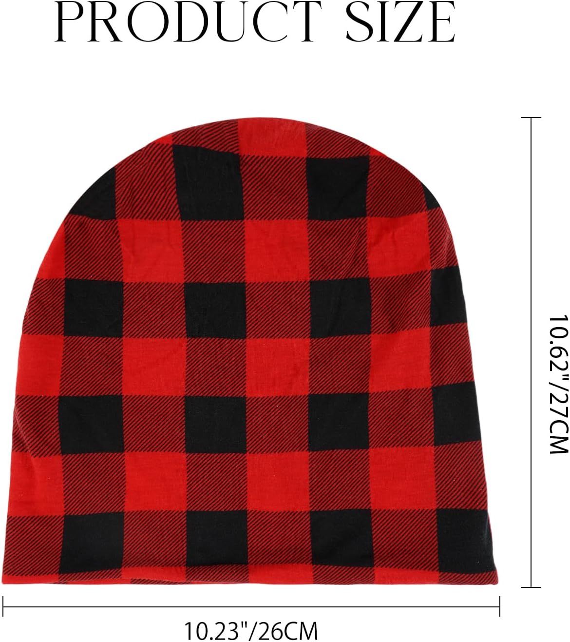 DOCILA Slouchy Beanie for Women Fashion Print Daily Cotton Skull Cap Cozy Stretch Soft Stocking Caps for Winter Fall Spring - Image 6