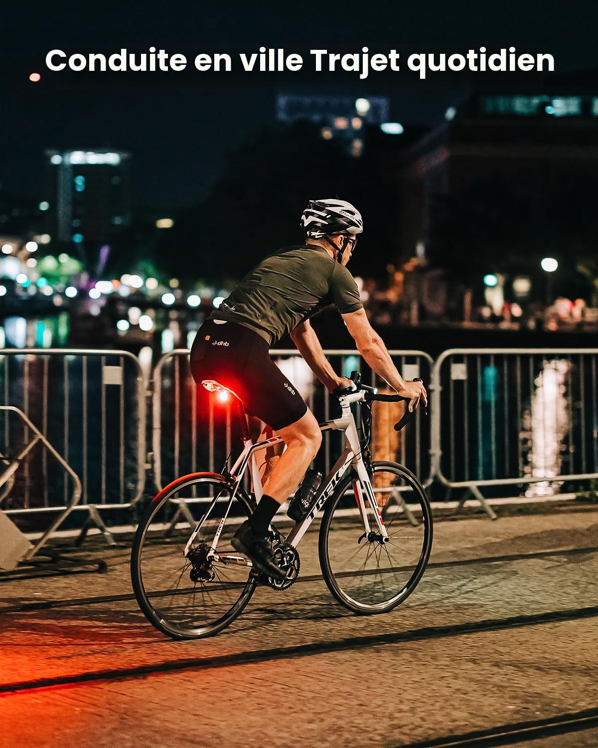 Magicshine RN 1200 SEEMEE 150 V2.0 Combo, Phare et feu arrière de vélo 1200 lm/150 LM, éclairage Puissant pour Les Sorties Nocturnes, Compatible avec VTT, vélos Enfants et vélos de Ville