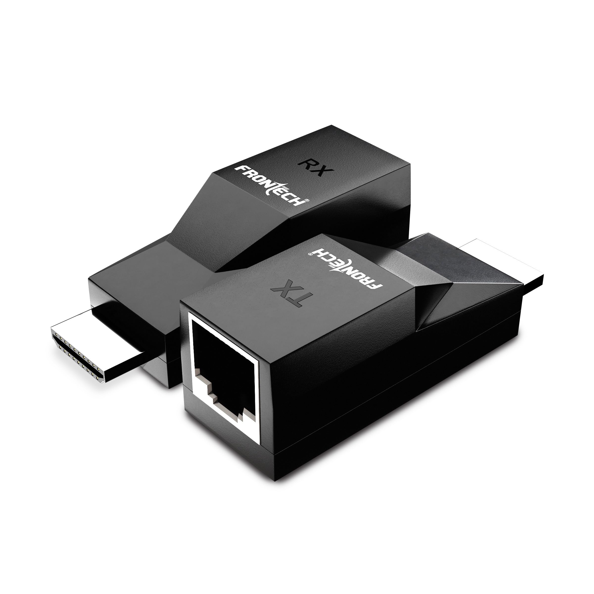 Frontech HDMI Extender 30M | Full HD 1080p@60Hz | HDMI Over Cat5e/Cat6 | Plug & Play | No Power Required | Wide Compatibility | 2 Year Warranty (NC-0080)-image-38