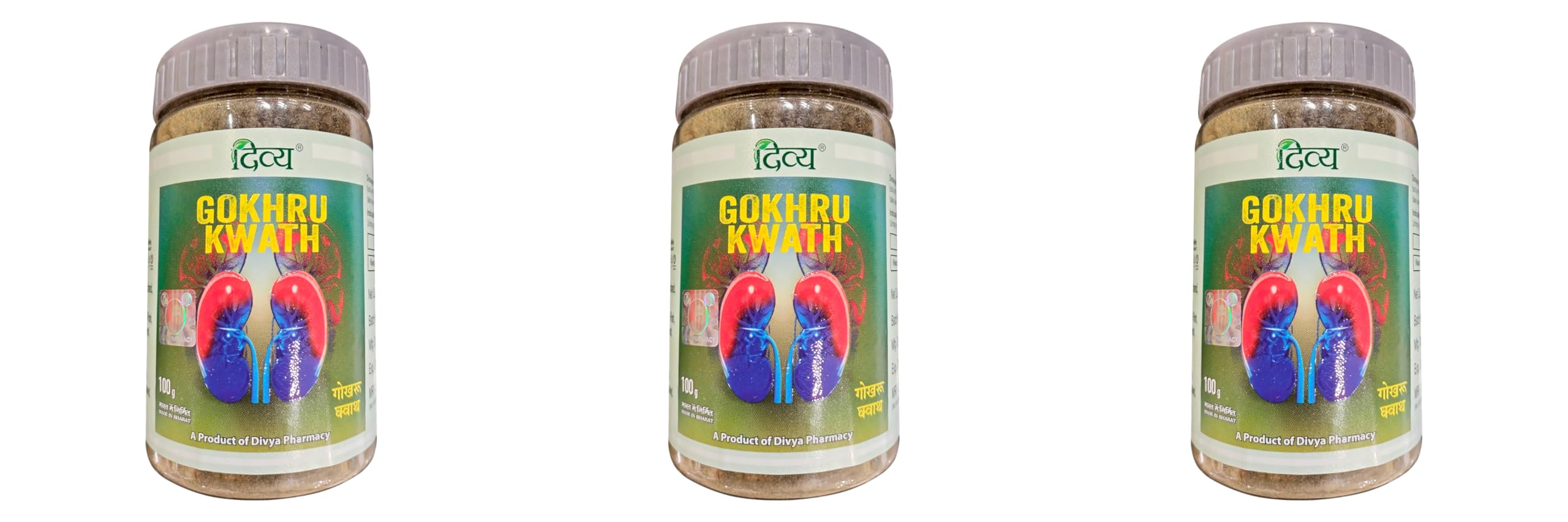 DIVYA GOKHRU KWATH 300GM (100 GM X 3) FOR ONE MONTH