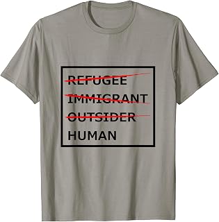 Refugee & Immigrant Support T-Shirt | We are all Humans