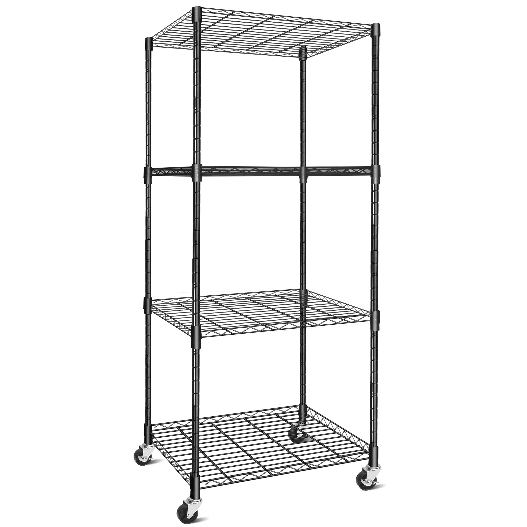 Buy 4Shelf Adjustable,Heavy Duty Kitchen Shelf Organizer Rack,Kitchen