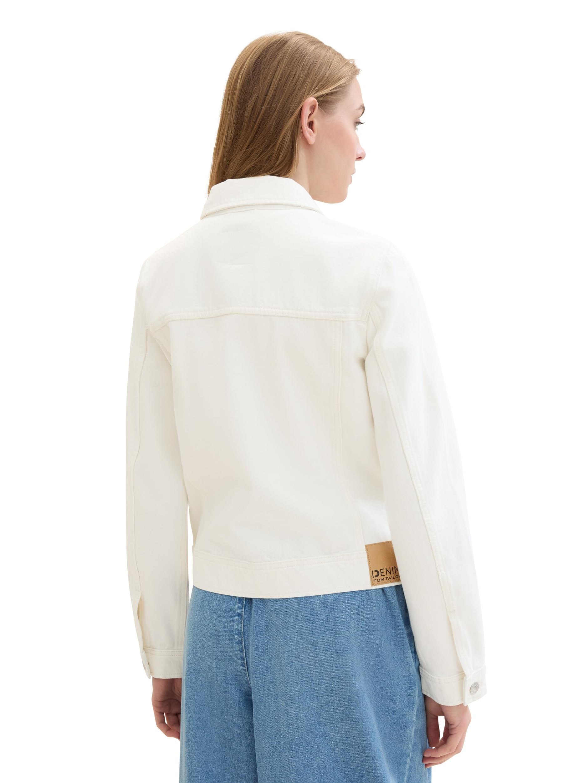 TOM TAILOR Denim Damska kurtka dżinsowa, 22569 – Niewybielany, naturalny denim, XL