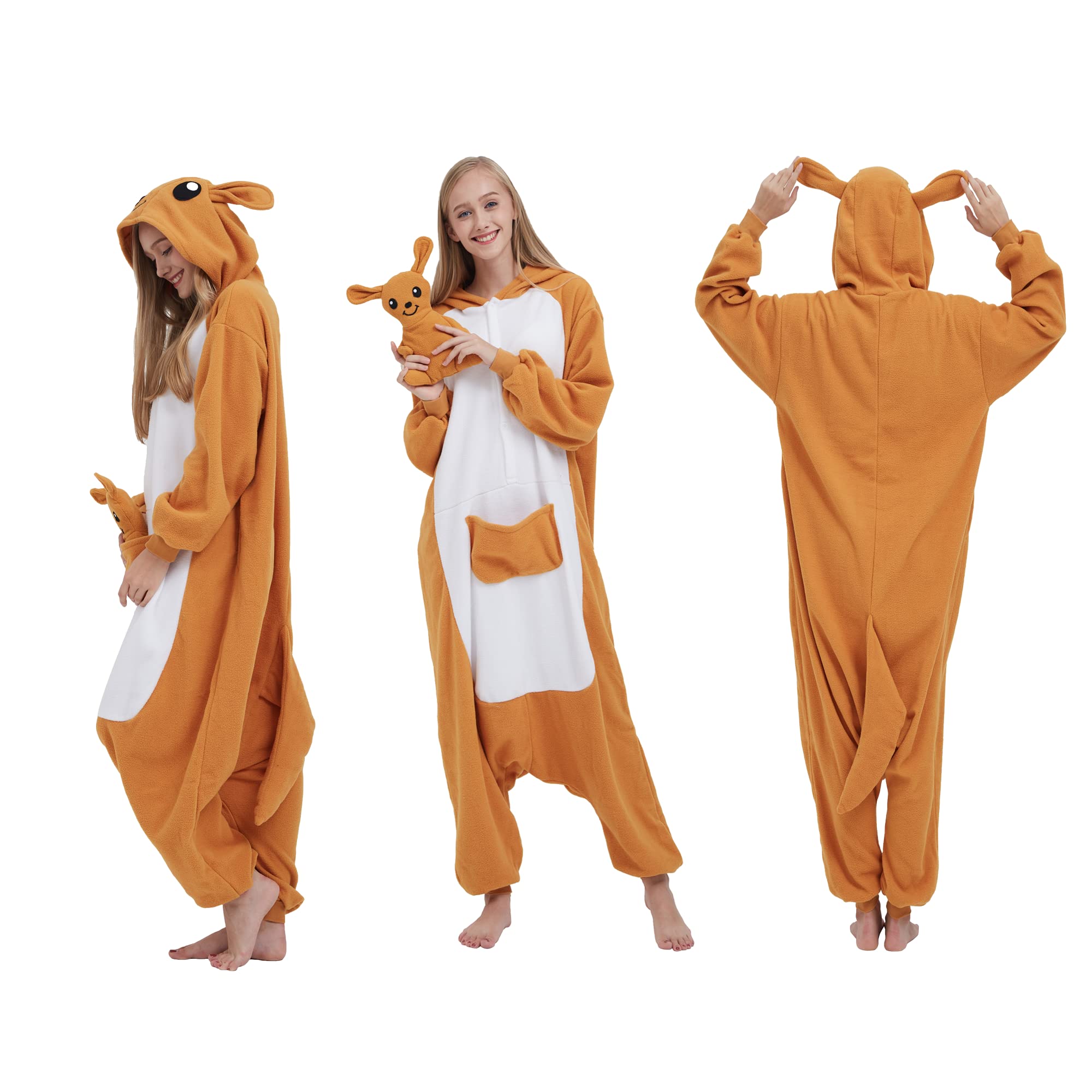 Simzoo Pigiama A Tutina con Animali per Adulti Costume da Axolotl Pigiama per Uomo Donna Unisex One Piece Homewear