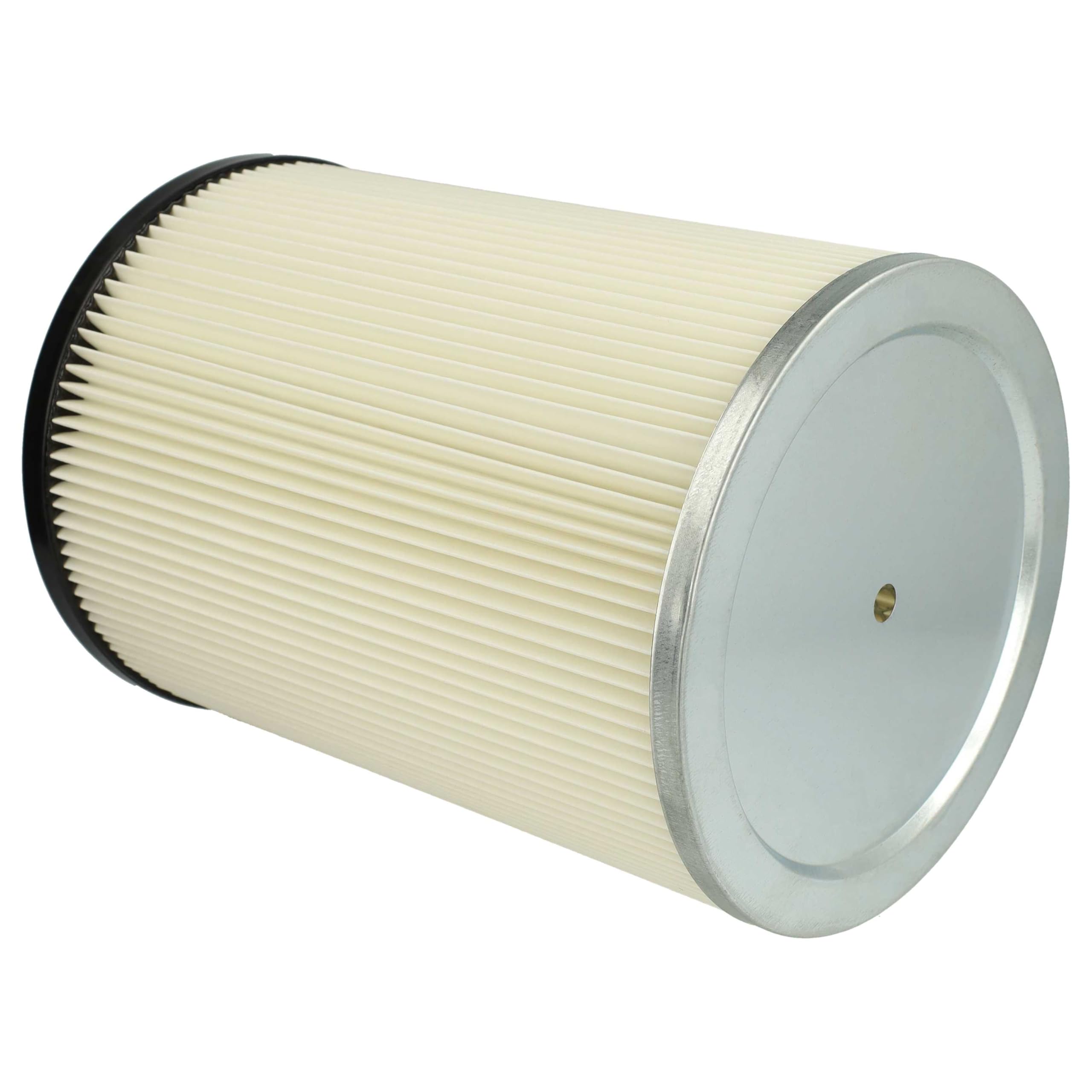 vhbw 4x Filtro plisado reemplaza Kärcher 6.904-325.0, 6.904-048.0 para aspiradora - blanco lavable
