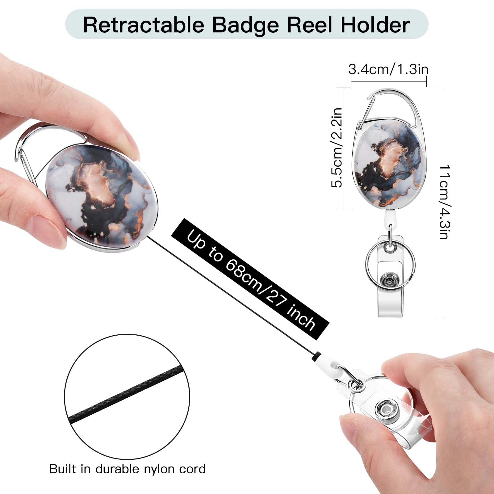 Premier YoYo Retractable Badge Reel Clips | Lanyards Tomorrow