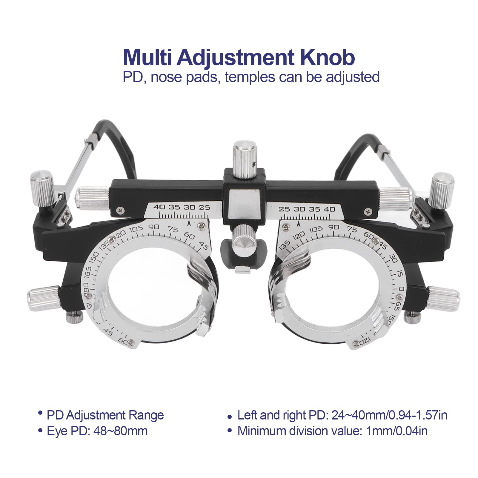 Oprawka Optometryczna Regulowana Soczewka Próbna PD Dla Optyka Okulistycznego
