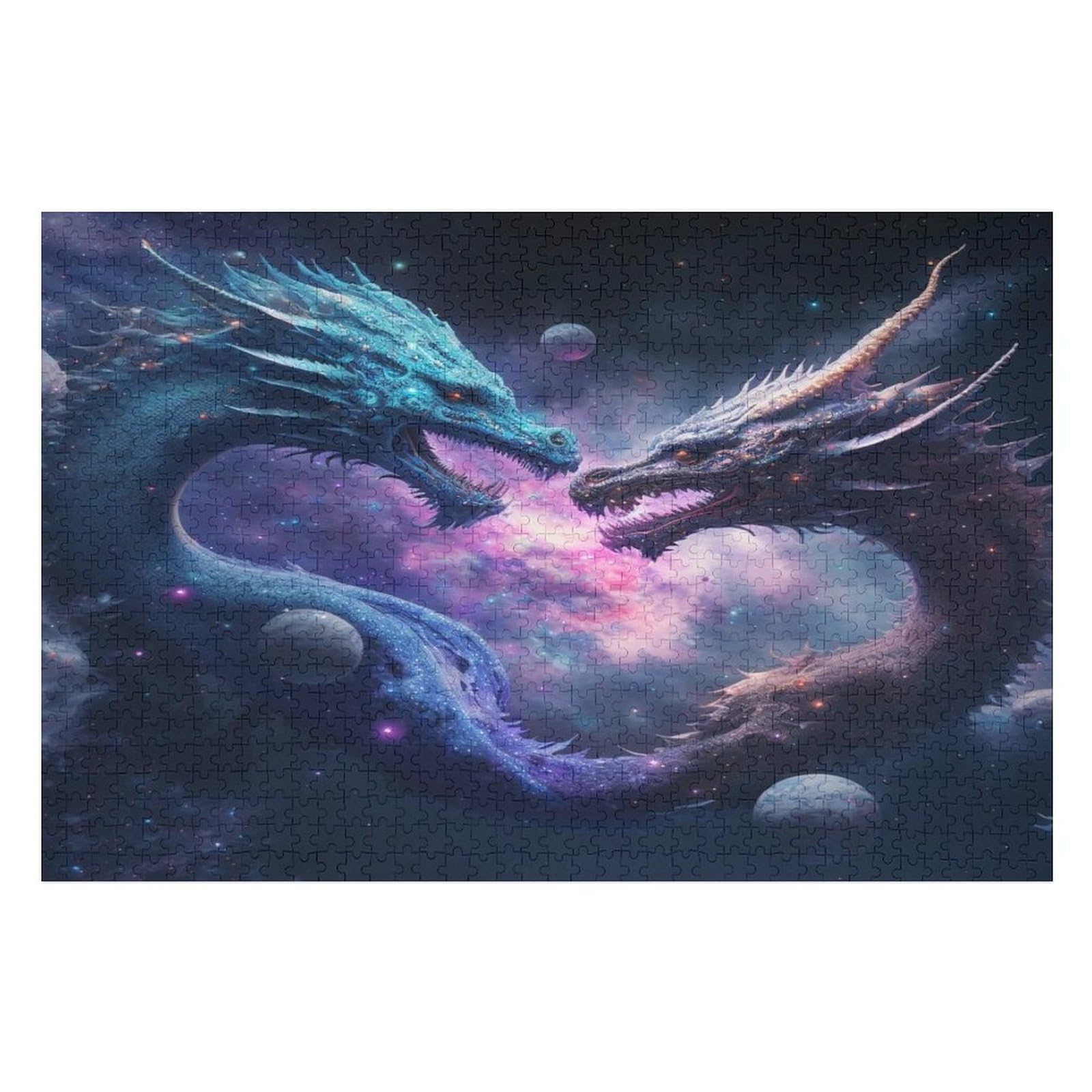 2000-Teile-Puzzles für Erwachsene - Dragon - Kinderpuzzle Recycled Family 70x100cm