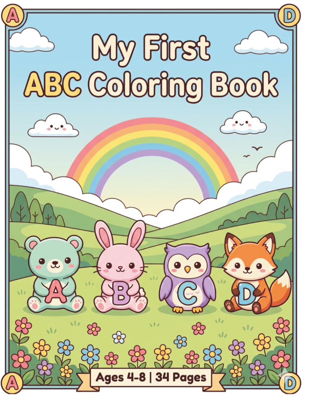 My First ABC Coloring Book