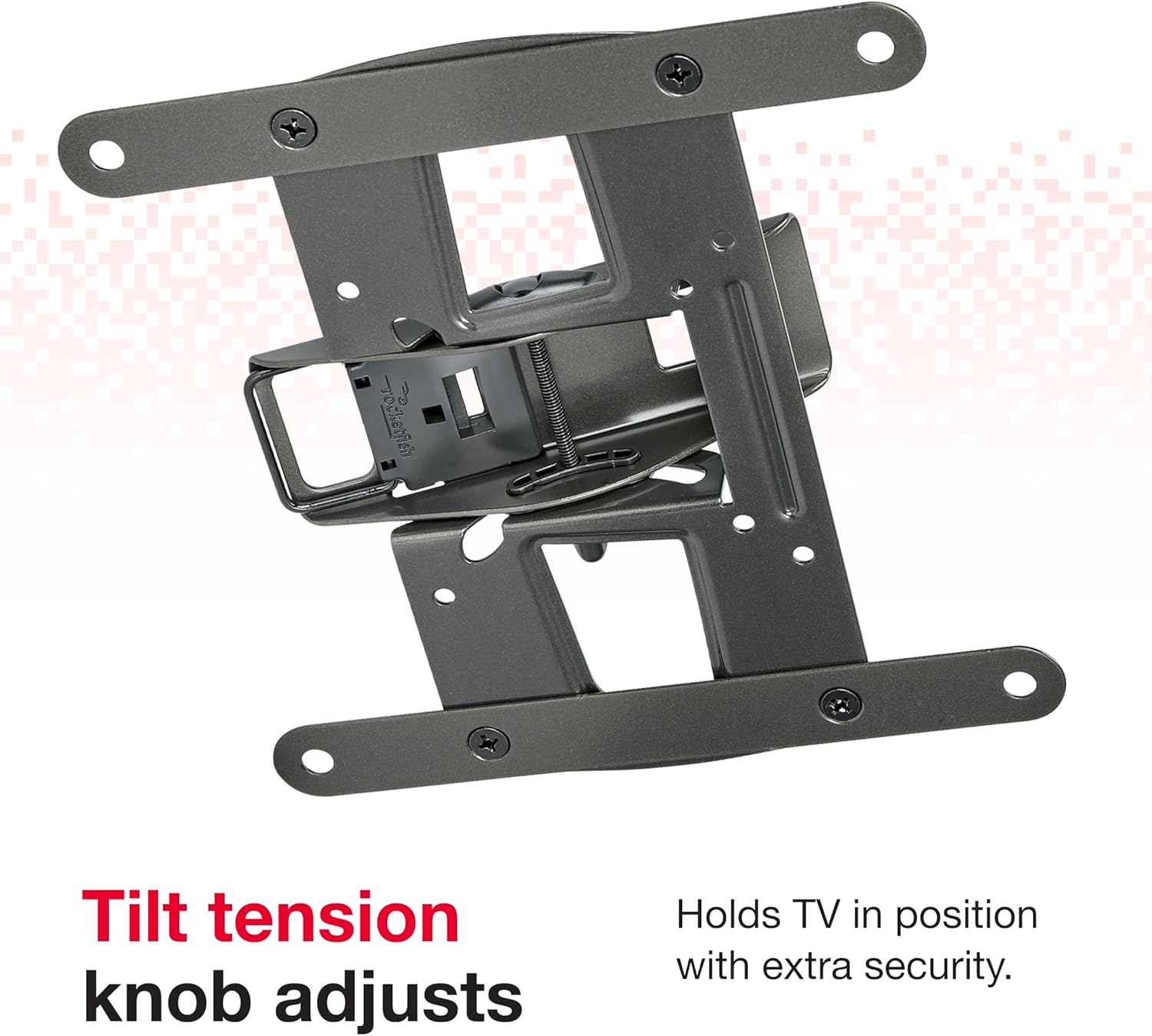 Rocketfish - Tilting TV Wall Mount for Most 19 to 39 TVs - Black