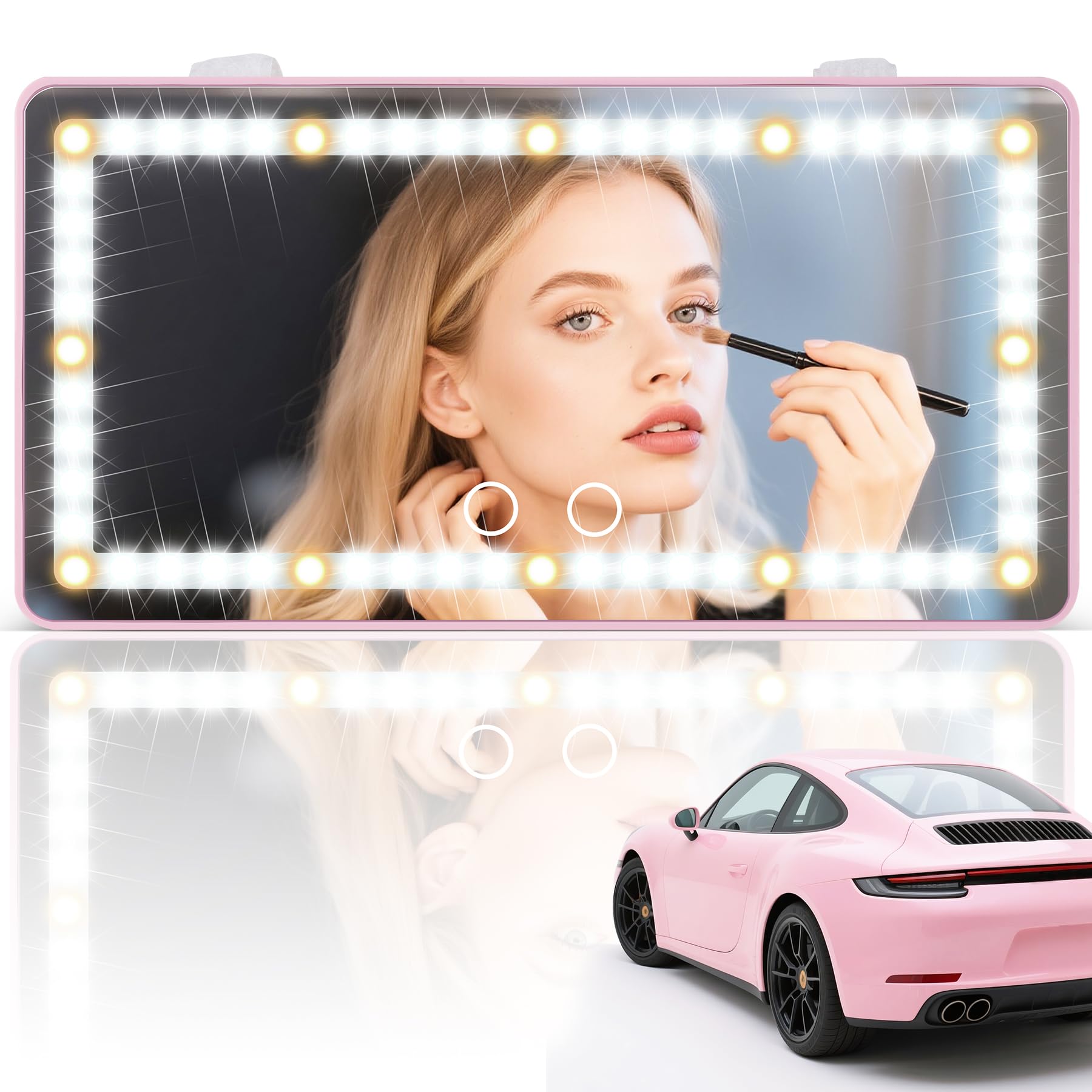 SINGARO Car Sun Visor Vanity Mirror