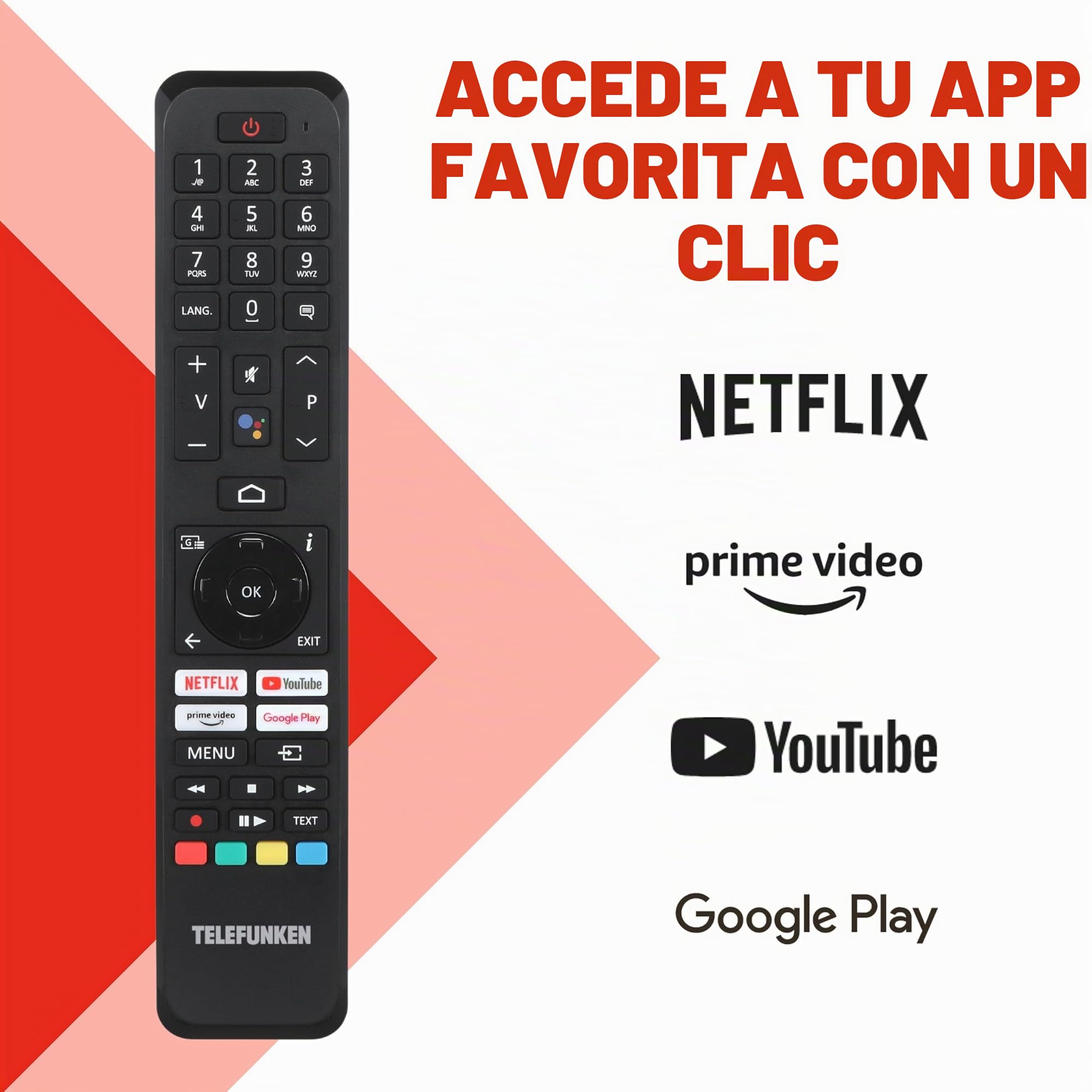 TELEFUNKEN QLED TV 32 pulgadas Smart TV Android TV Full HD, HDR TV con sintonizador triple integrado, QLED TV D32Q751X2CW (2026)
