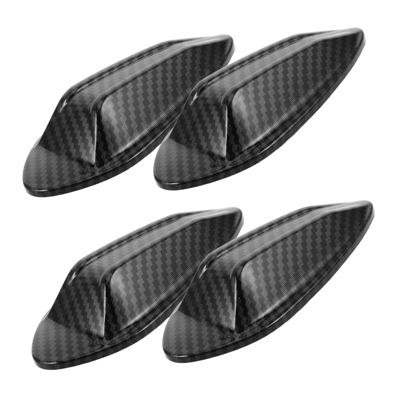 Antena de coche negra resistente al agua con diseño de aleta protectora para vehículos 8