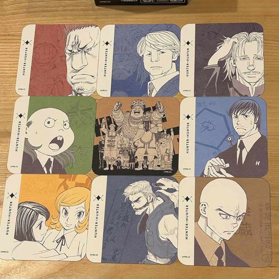 Amazon.co.jp: 【】 hunter×hunter アートコースター 第2弾 王位
