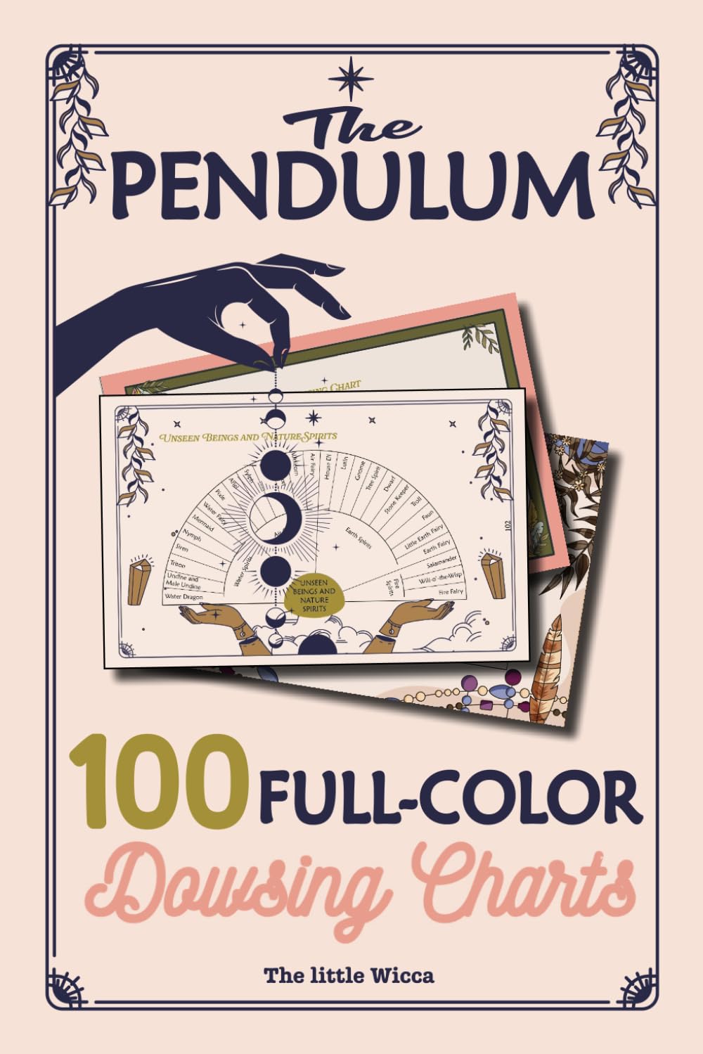 The Pendulum: 100 Full-Color Dowsing Charts: Divination boards, pendulum dowsing, crystals & energy healing charts — a perfect intuitive guide for beginners & advanced spiritual seekers