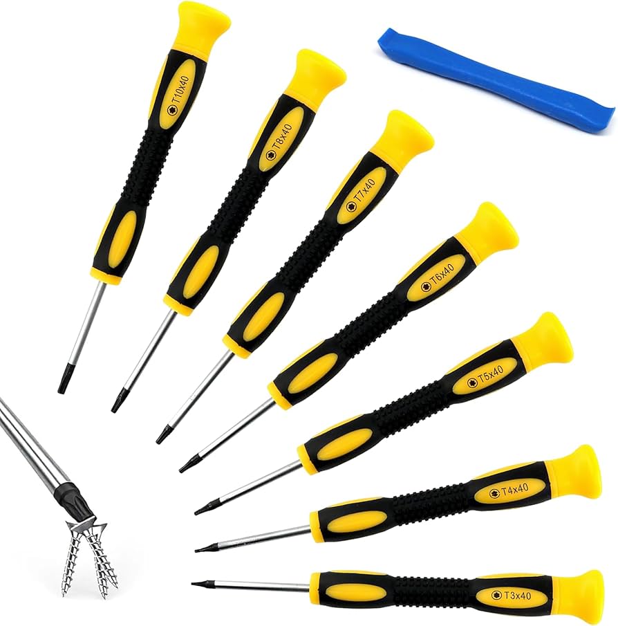 5 In 1 35mm/87mm Mini Screwdriver Torx T2 T3 T4 T5 T6 For Cell Phone Tablet Repa - Foto 9