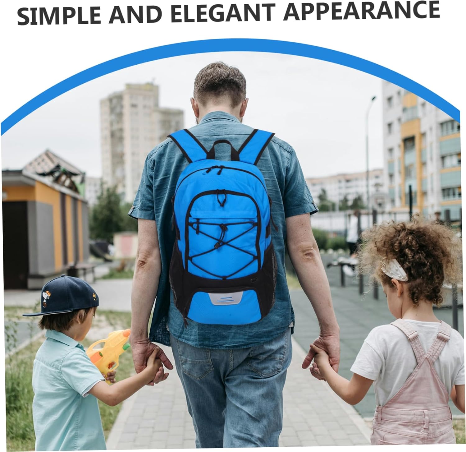 POPETPOP Athletic Backpack for Teens and Adults Waterproof Oxford Cloth Baseball and Soccer Bag Shoe Compartment Large Capacity Sports Backpack for Gym and Outdoor Activities