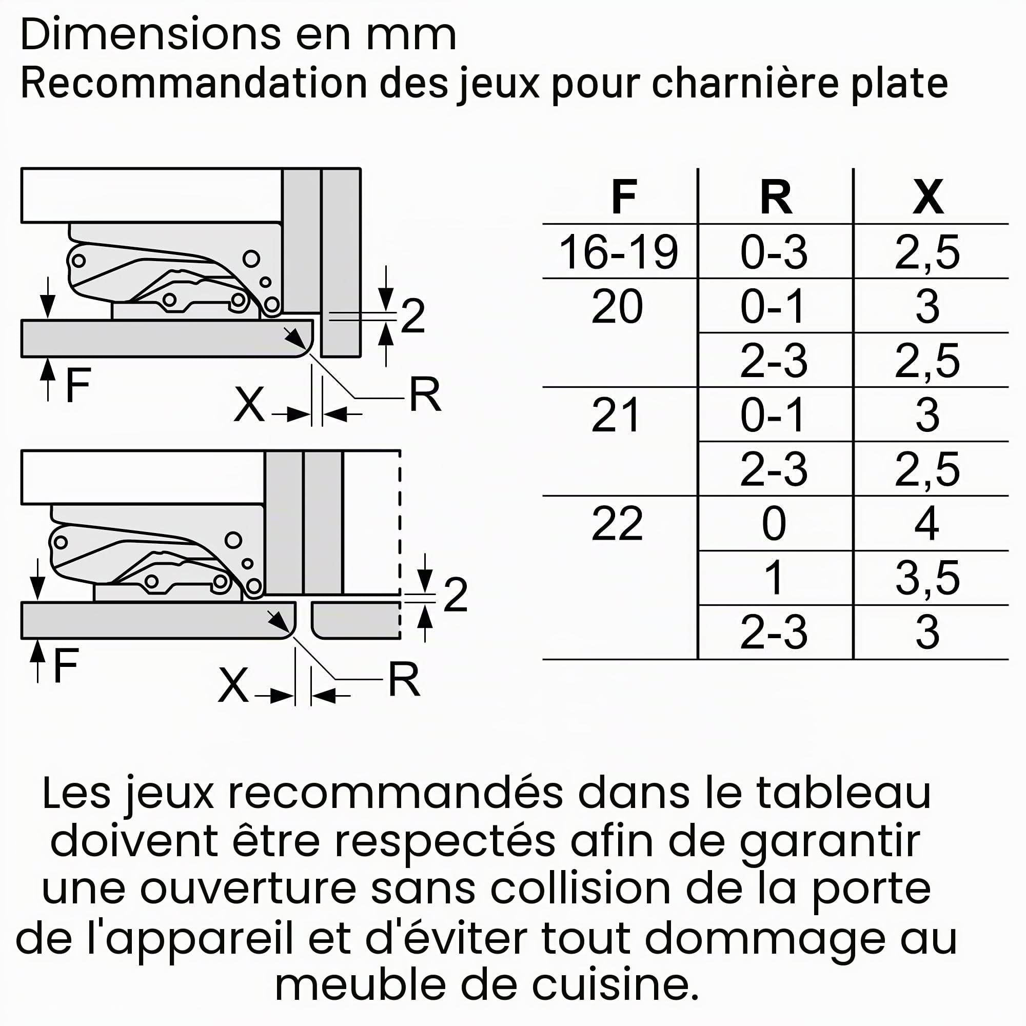 SIEMENS Réfrigérateur congélateur encastrable KI87VVFE1 IQ300, 270 litres, Low frost