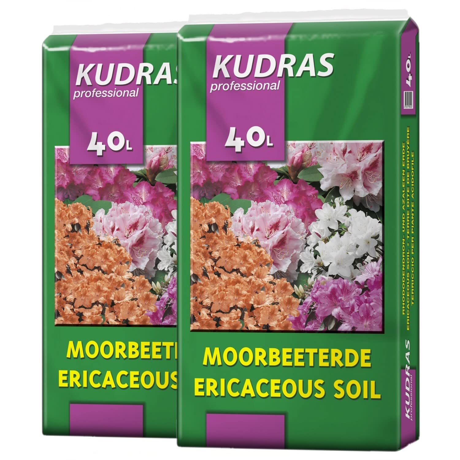 KUDRAS Moorbeeterde Rhododendronerde 80L (2x40L)