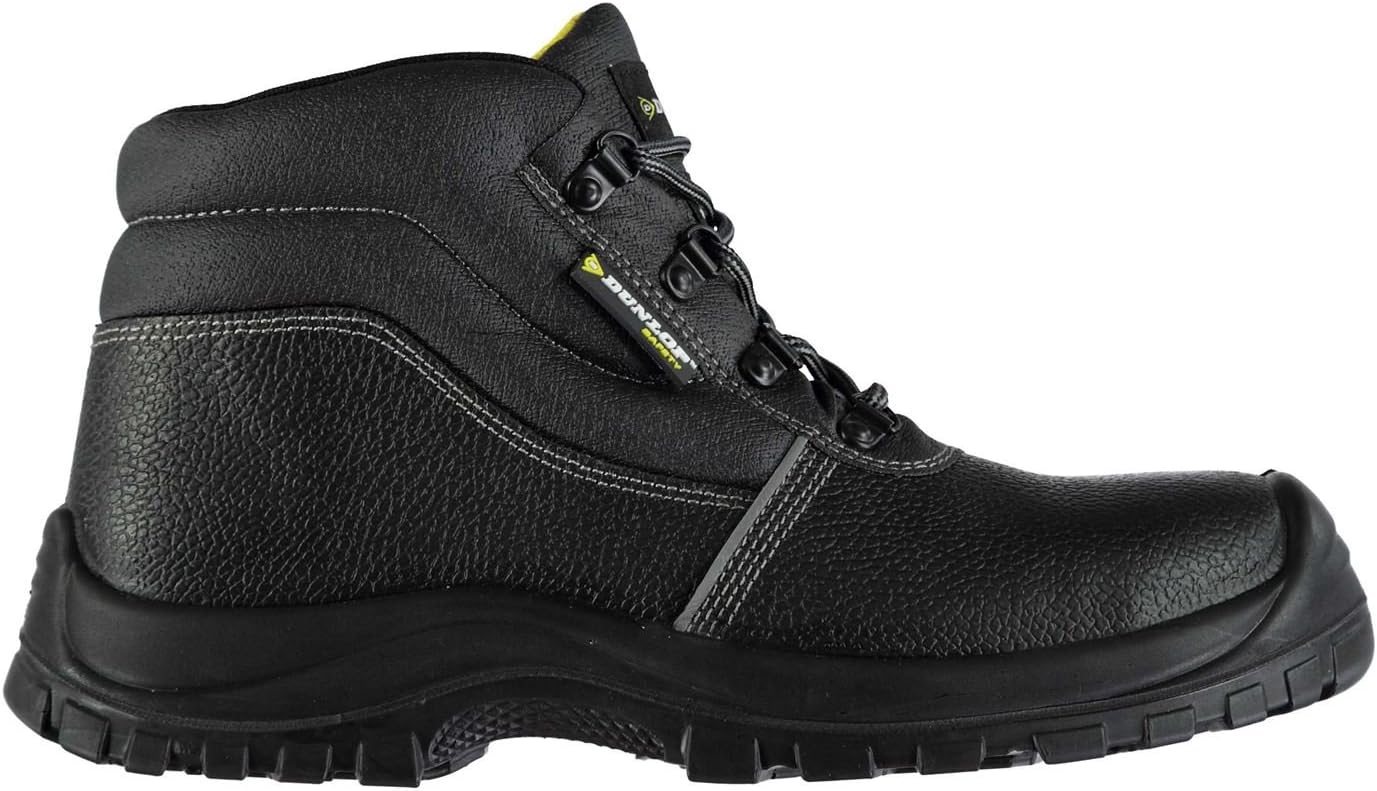 Dunlop Mens Safety Boots Lace Up Padded Ankle Collar