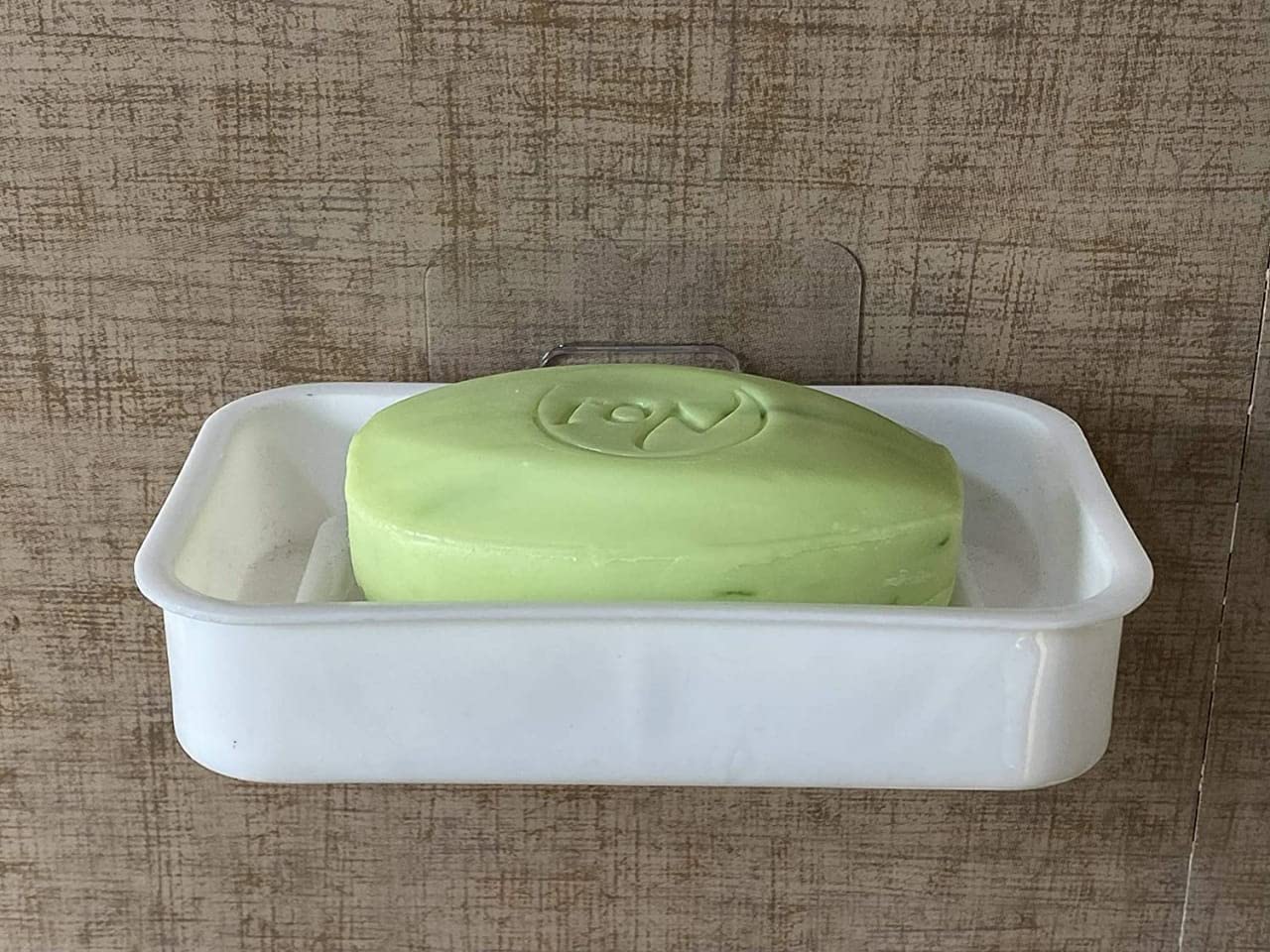 LIGHT VIEW Wall Mounted Soap Holder Soap Sponge Dish, Tray, Box for Bathroom Accessories ABS Plastic Adhesive Waterproof Kitchen Bathroom Soap Dish Holder (Gray, 3)