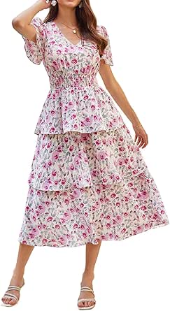 Mini robe fleurie moulante - Robes fleuries/Robes courtes fleuries