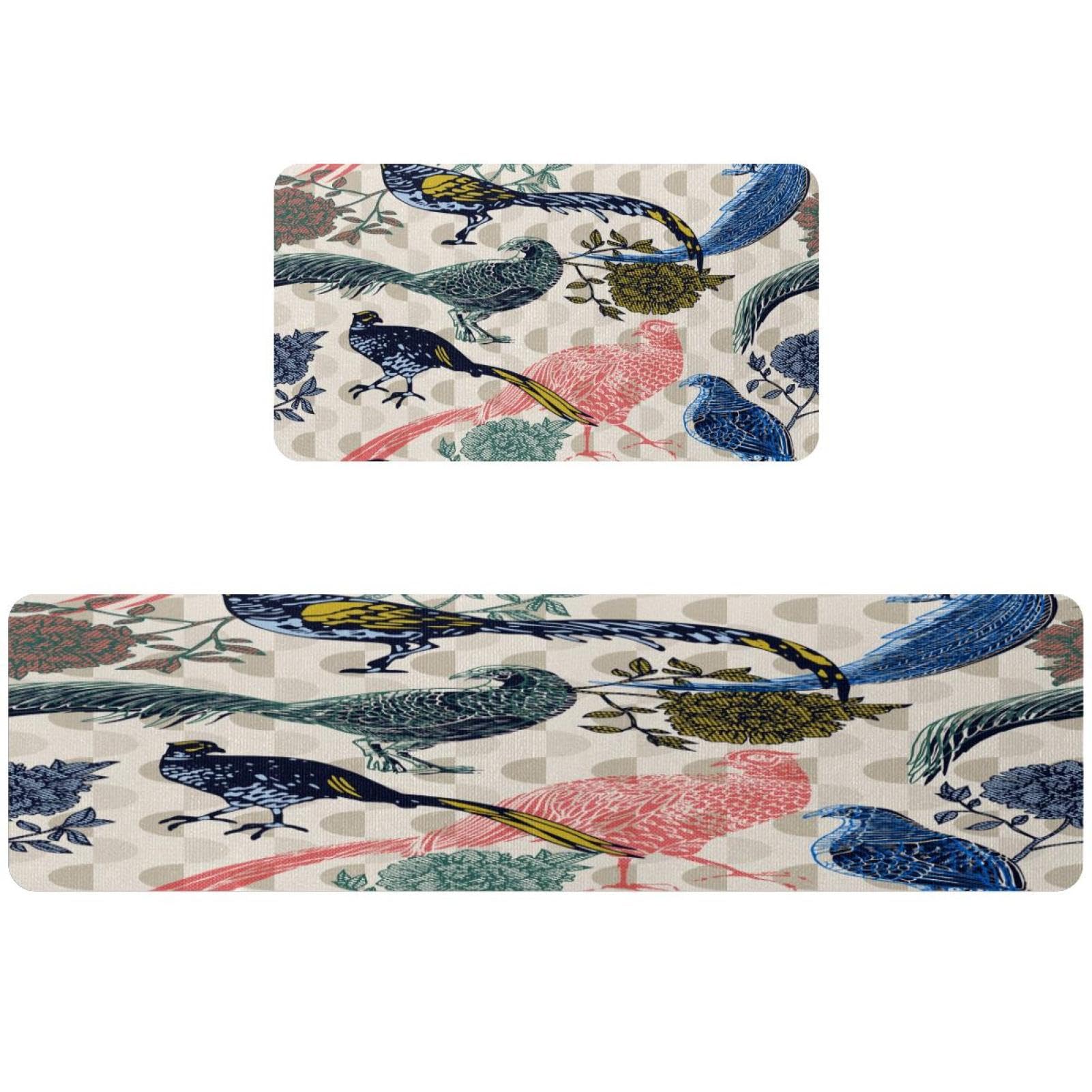 Alfombrillas de cocina lavables VAPOKF solucion antideslizante pack de 2