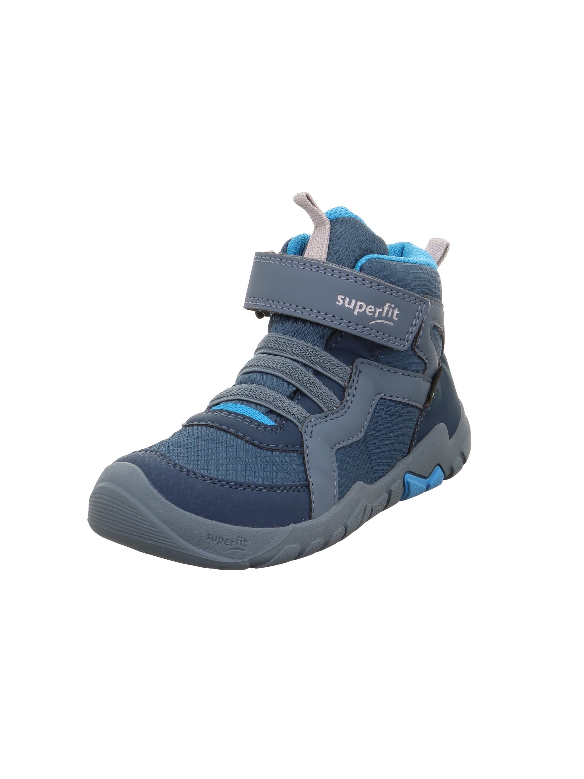 Superfit Boys Trace Gore-Tex Sneaker, Blau/GRÜN 8000