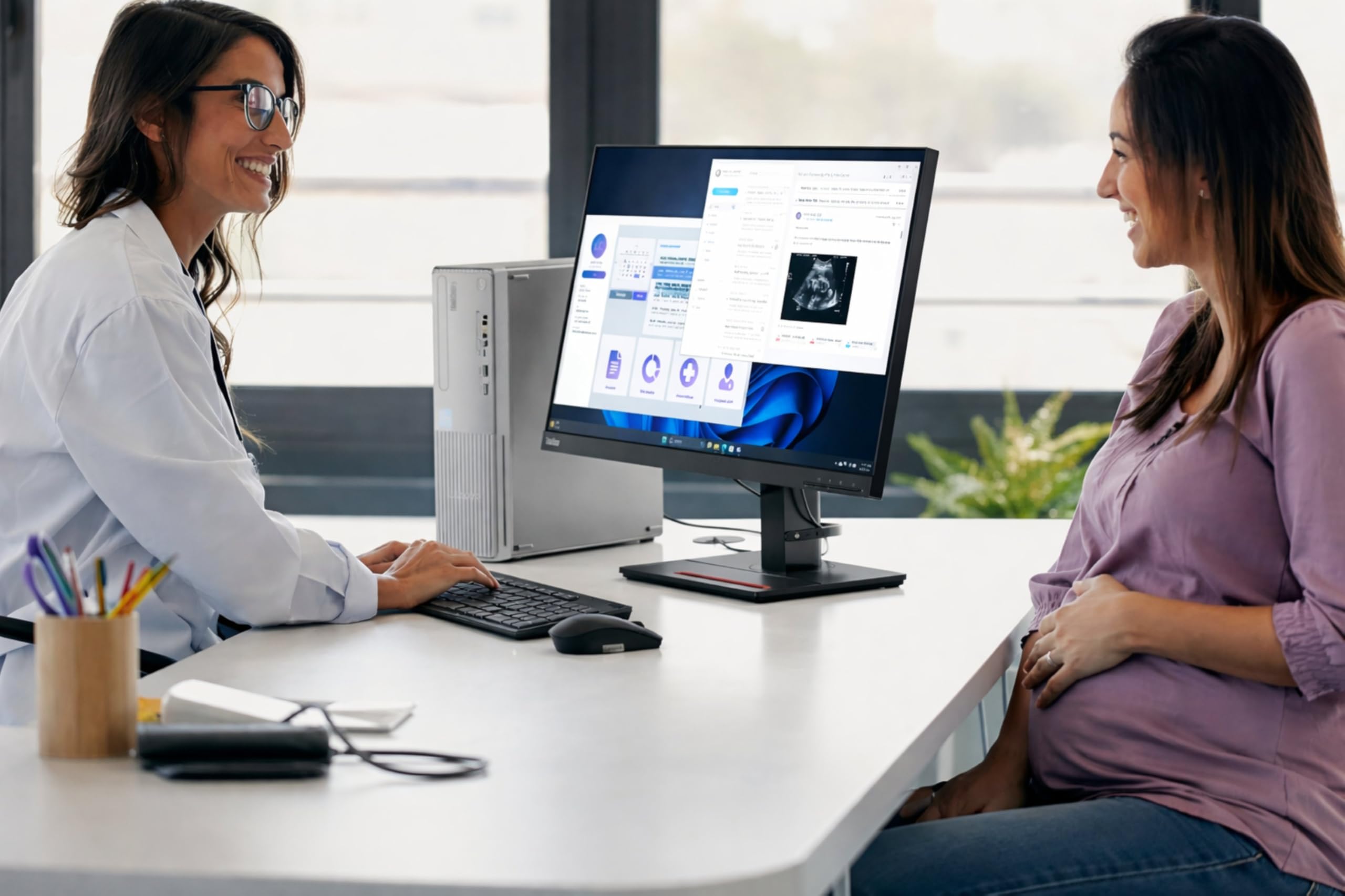 Lenovo IdeaCentre 3 SFF Business Desktop Computer, Intel Core i7-12700K (25MB Smart Cache), 32GB RAM, 1TB PCIe SSD, USB-C, HDMI, VGA, RJ-45, Wi-Fi, tastiera e mouse cablati, Windows11