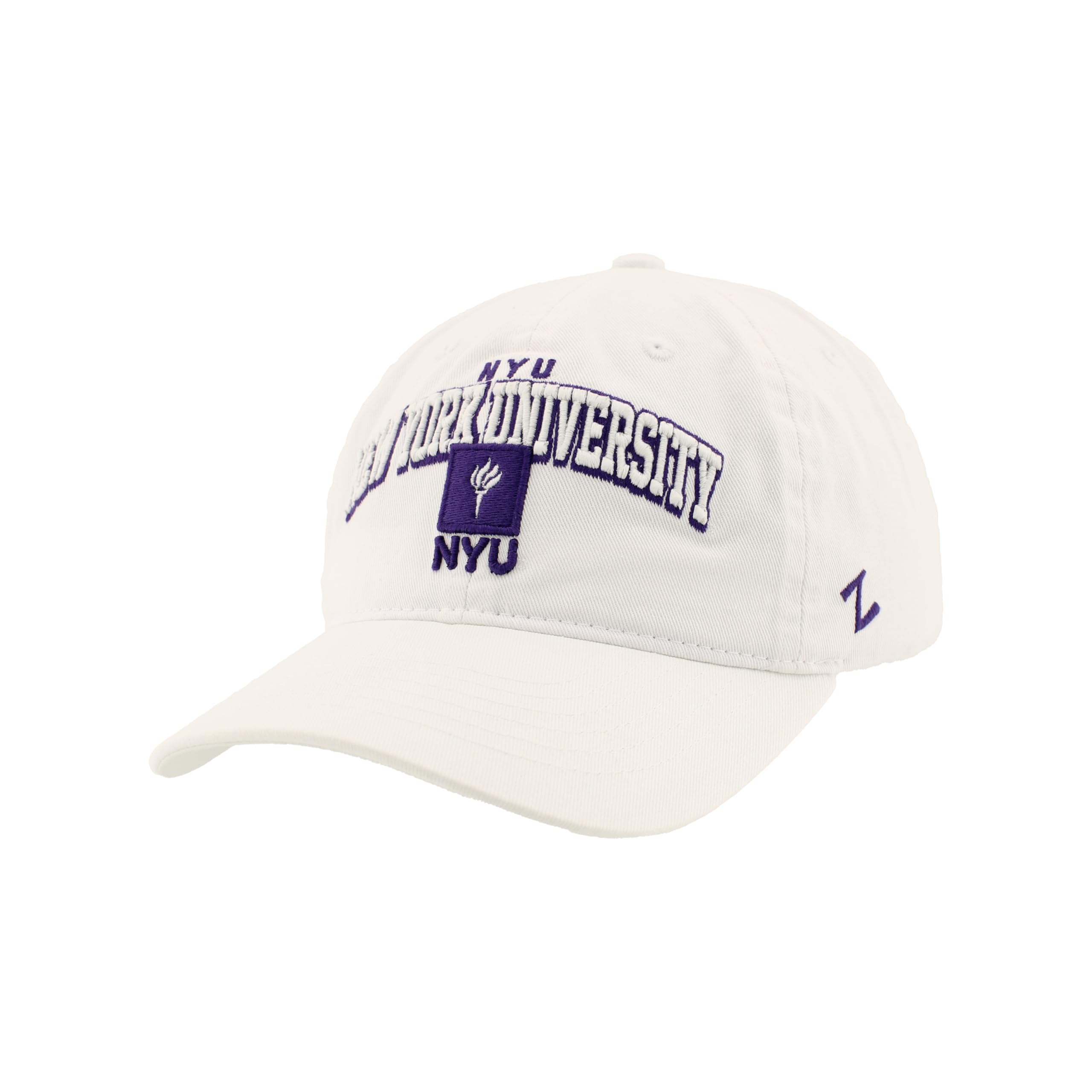 ZHATS Zephyr NCAA Officially Licensed Hat Scholarship Classic White