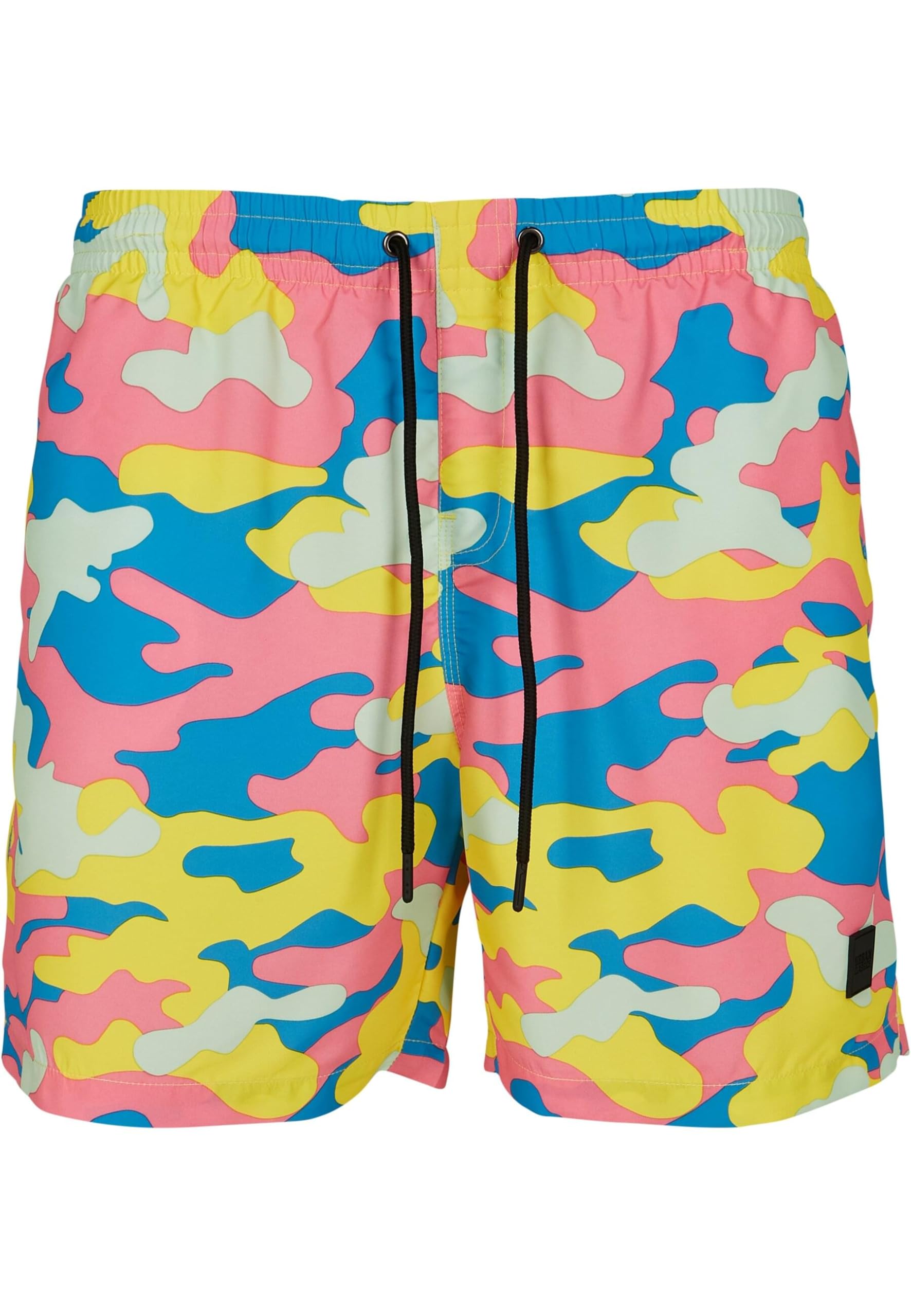 Urban Classics Men's Camo Swim Shorts Swim Trunks Not Applicable, Multicolour (Happy Camo 02062), XX-Large