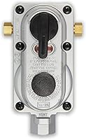 Vista 3 de Flame King (KT12ACR-2a) Regulador de gas propano LP de dos etapas con recambio automático con dos pigtails de 12 pulgadas para vehículos